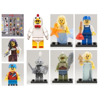 [แยกขาย !! ทุกชิ้น อุปกรณ์ครบ ของแท้ ของใหม่ ไม่เคยเอามาเล่น !! ] LEGO 71000 (year 2013) - Minifigures Series 9