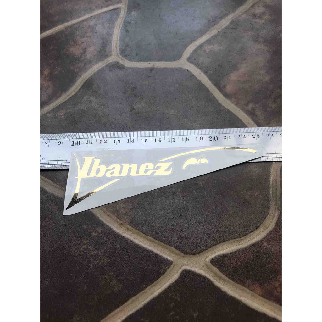 Ibanez Pian Steve Vai Sticker Headstock Acoustic Electric Guitar Classic Nylon Acoustic