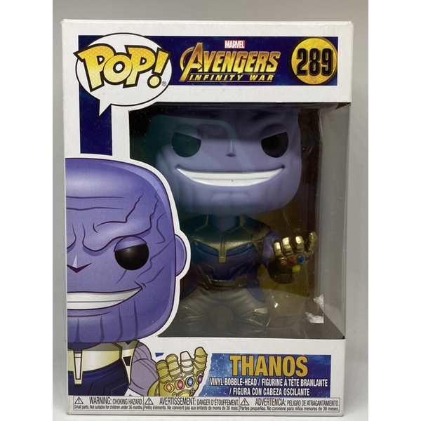 💕พร้อมส่ง💕 Funko Pop Thanos Marvel Avengers Infinity War #289 โมเดล ฟิกเกอร์ ของสะสม ของ ของแท้ 💯  | WB WB_Toys