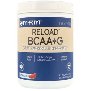 💥pre order💥🇺🇸 MRM BCAA+ G Reload, Post-Workout Recovery, Watermelon, Island Fusion, Lemonade,