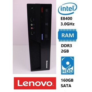 Lenovo ThinkCentre M58p 6137 / Core 2 Duo E8400 3.0GHz /ddr3 2GB /HDD 160GB sata/DVD-RW คอมพิวเตอร์ pc