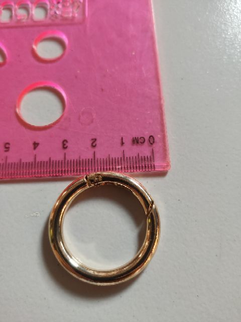 ห่วงสปริงอะไหล่กระเป๋า มี4สี   25,28,35มม.แพ็ค4ชิ้น หนา4มิล - รูปที่ 3