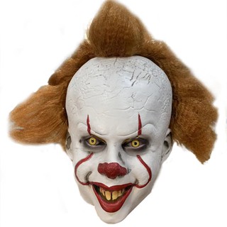 [ส่งฟรี] หน้ากาก Pennywise เพนนี่ไวซ์ สามารถสวมใส่ได้ วัสดุ PVC