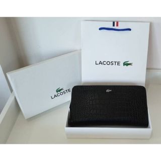 แท้100%กระเป๋าสตางค์ใบยาวLacoste