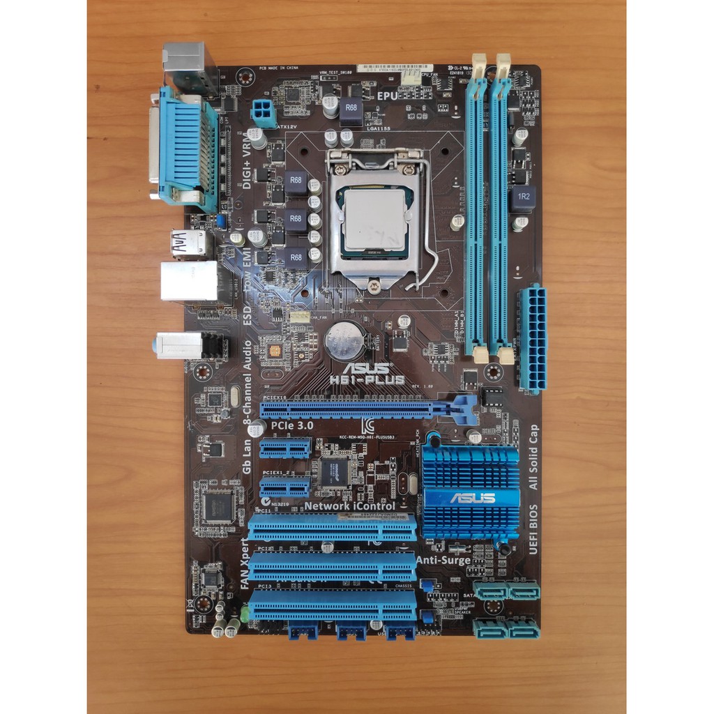 MAINBOARD (เมนบอร์ด) 1155 ASUS H61-PLUS มือสอง