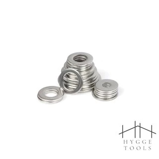 แหวนอีแปะ สแตนเลส 304 แหวนรองน็อต แหวนขนาด2mm-24mm