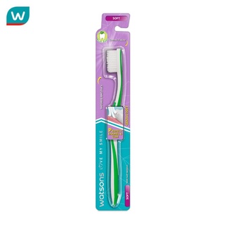Watsons วัตสัน แปรงสีฟัน เจนเทิล ซอฟท์ 1ด้าม.