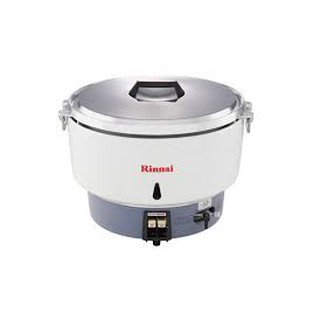 Rinnai หม้อหุงข้าว ความจุ 10 ลิตร ใช้แก๊สหุงต้ม LPG รุ่น RR-55A (สีขาว)