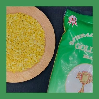 ถั่วซีก ถั่วเขียวซีกเลาะเปลือก ไม่ผ่านการรมยาฆ่าแมลง 500กรัม Peeled-split mung bean, moong dal