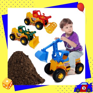 ✇✳รถขาไถ รถก่อสร้างสำหรับเด็ก รถเกรดดิน รถเกี่ยวข้าว รถตักดิน Construction Truck Toy No.9766