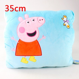 หมอนตุ๊กตานุ่ม รูปการ์ตูนอนิเมะ Peppa Pig George Pig 3 แบบ ของขวัญวันเกิด คริสต์มาส สําหรับเด็ก