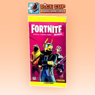 [ของแท้] PANINI FORTNITE SERIES2 RELOADED 4-CARD TRADING CARD Board Games