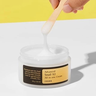 COSRX Advance Snail 92 All in one Cream 100ml +Snail 96 Mucin Power Essence 100ml ให้ความชุ่มชื้น ซึมไว ไม่เหนอะผิว