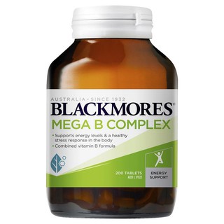 Blackmores Mega B Complex 200 Tablets