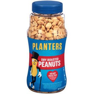 Planters Dry Roasted Peanuts 453g  ชาวไร่ถั่วลิสงอบแห้ง 453 กรัม