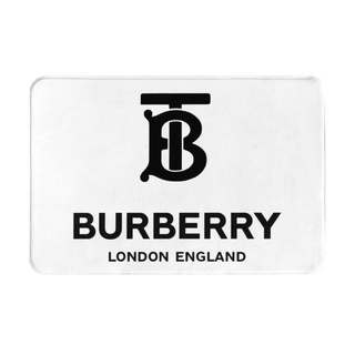 Burberry (1) พรมเช็ดเท้า ผ้าสักหลาด กันลื่น ดูดซับน้ํา แห้งเร็ว 16x24 นิ้ว สําหรับห้องน้ํา พร้อมส่ง