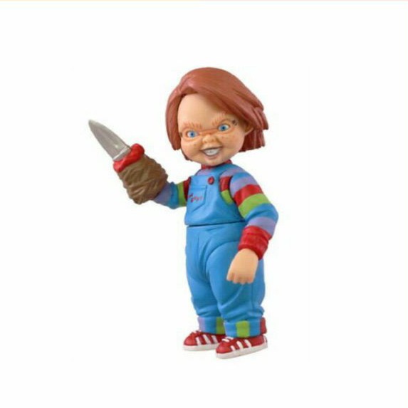 กาชาปอง Chuckyถือมีดพับ งานแท้ญี่ปุ่น.