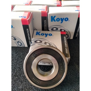 ลูกปืน 6302 ฝายาง 2RS 2RU KOYO แท้ 100% ตลับลูกปืน Bearing KOYO