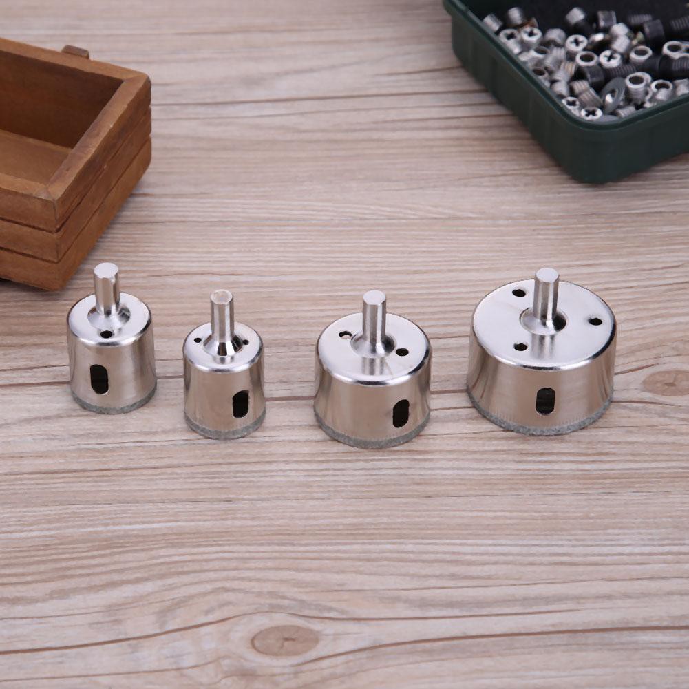 ACT 15pcs 6mm50mm Diamond Coated Hole Saw Marble Bit Tile Ceramic