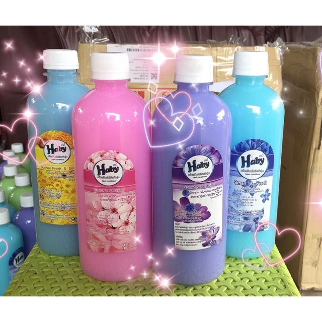 น้ำยาปรับผ้านุ่ม Haby