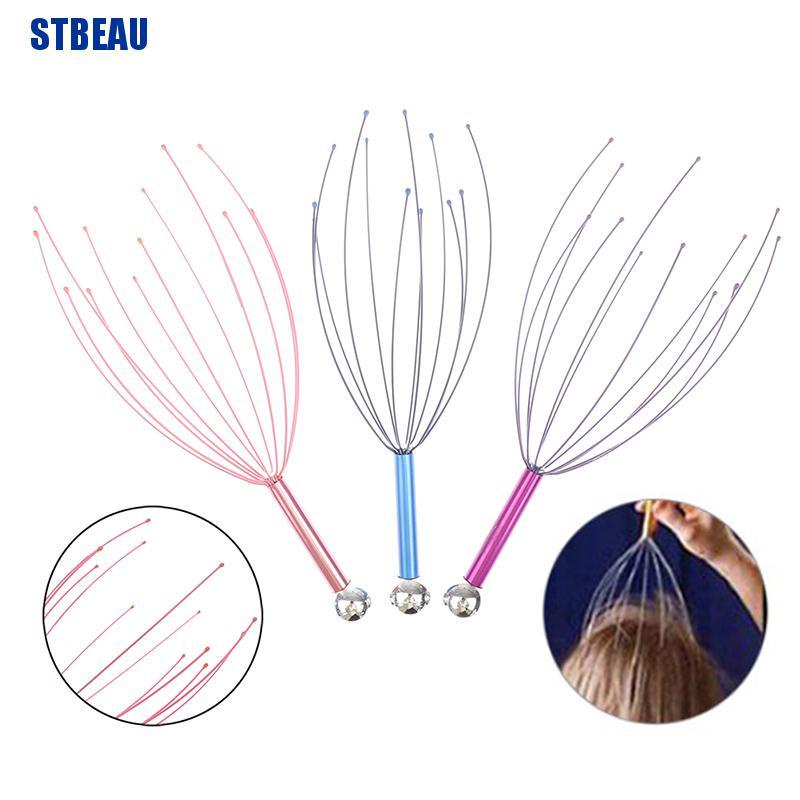 [STBEAU] เครื่องนวดคอหนังศีรษะความเครียด Release Relax Octopus Claw อุปกรณ์นวด MME