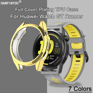 เคสซิลิโคน TPU แบบนิ่ม สีสันสดใส สําหรับ Huawei Watch GT 3 SE Runner กันชน - ไม่ใช่ตัวป้องกันหน้าจอ