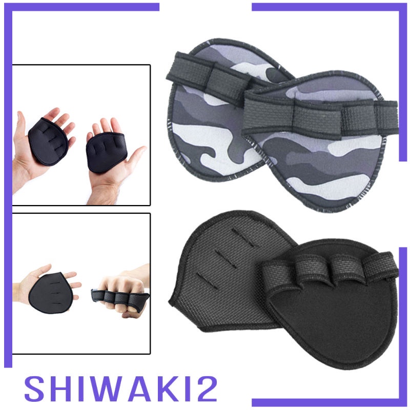 2pcs Anti-Slip Workout Grips- Ergonomic Rubber Hand Protector Gloves For Weight Lifting * Gym Training And Exercise, For Men And Women