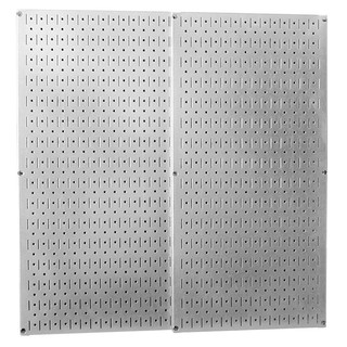 Wall Control : WCT30-P-3232GV* กระดานเพ็กบอร์ดเอนกประสงค์ Galvanized Steel Pegboard Pack