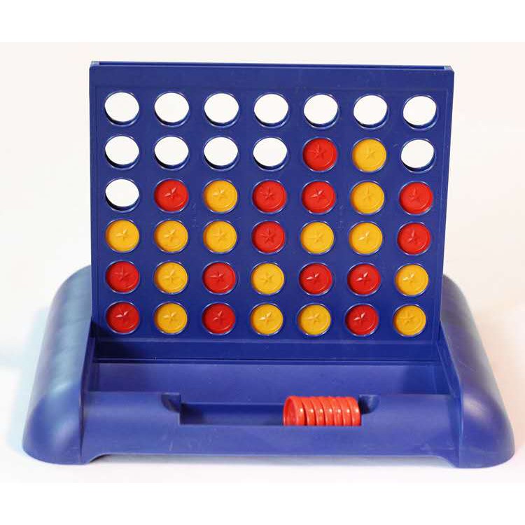 Connect Four Chess – Brain Challenge 4-in-a-Line Family Board Game-T147