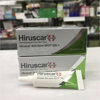 Hiruscar Anti-Acne SPOT GEL ฮีรูสการ์ แอนตี้แอคเน่สปอต เจล ขนาด4กรัม พร้อมส่ง!!