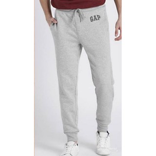 GAP👖MEN LOGO FLEECE JOGGERS กางเกงจ๊อกเกอร์ขายาวแท้ ⛔ราคารวมค่าจัดส่งค่ะ⛔