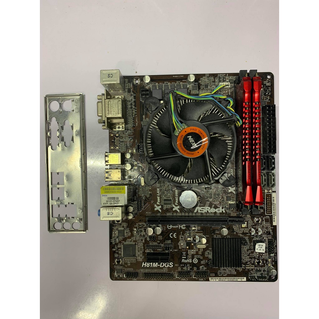 I5 4440 + GIGABYTE h61 +แรม 8g ddr3