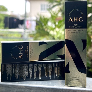 30ml ของแท้ ล็อตใหม่ อายครีม เกาหลี ใหม่ล่าสุด AHC Ten Revolution Real Eye Cream for Face 30ml. สีดำ ครีมบำรุงรอบดวงตา