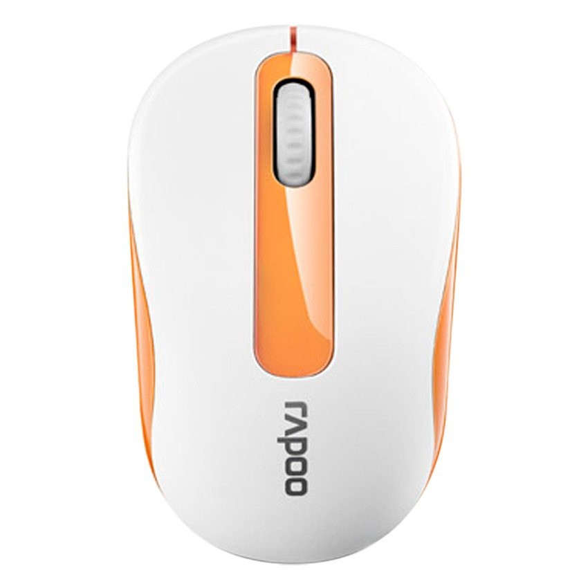 Rapoo Wireless Optical Mouse รุ่น MSM10-OR (Orange)
