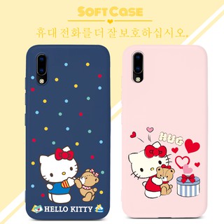 เคสโทรศัพท์แบบนิ่ม ลายการ์ตูน สำหรับเด็กผู้หญิง สำหรับ Vivo Y11 Y12 Y15 V19 Y19 Y17 Y30 Y55 Y50 Y55S Y55L 2019 2020 S1 Pro V17 V15 Pro Y93 Y95 Y91 Y91i Y91C V11i Y5S Z3i Z5i Y85 Y89 V9 YOUTH