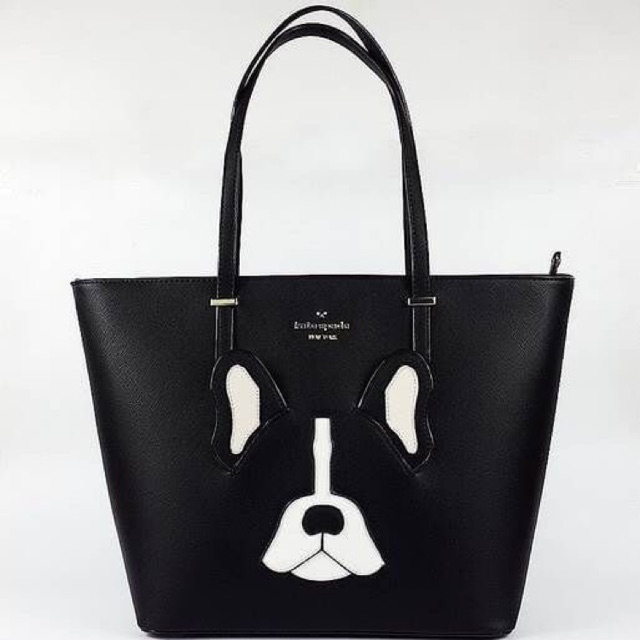 RESTOCK! KATE SPADE CEDAR STREET MEDIUM FRENCH BULLDOG TOTE BAG