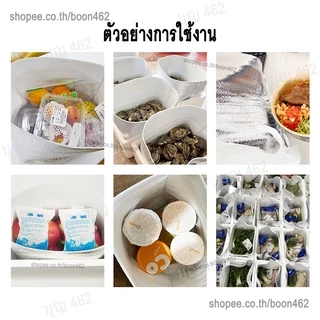 ถุงฟอยล์เก็บอุณหภูมิ ร้อน-เย็น ทรง 3D มีก้น ตั้งได้