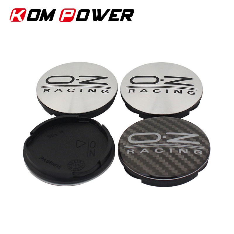 4 ชิ้น 62 มม O.Z Racing ฝาครอบดุมล้อ สติกเกอร์ศูนย์ล้อ OZ โลโก้ป้ายสัญลักษณ์ล้อ Hub หมวกป้องกันฝุ่นส