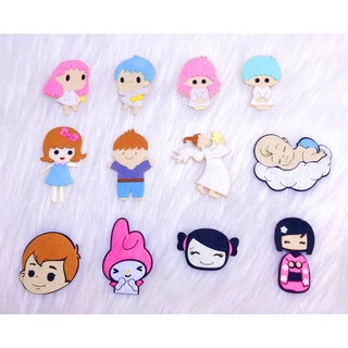 การ์ตูนตัวรีด ตกแต่ง Diy (พร้อมส่ง)