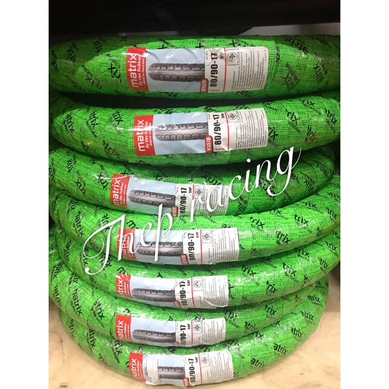 ยางนอกรถมอเตอร์ไซค์  MATRIX BY VEE RUBBER ขนาด 80/90-17 (2.75-17)