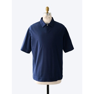 [JBB*] ROYAL BLUE OVERSIZED POLO SHIRT เจบีบี โปโลเชิ้ต เสื้อโปโลผู้ชาย เสื้อโปโลโอเวอร์ไซส์ แบบสวม ผ้าคอตตอน สีน้ำเงิน