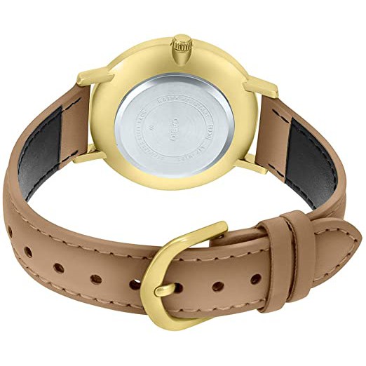 นาฬิกา Casio รุ่น LTP-VT01GL-7B นาฬิกาผู้หญิงสายหนังสีเบจ รุ่นใหม่ล่าสุด- มั่นใจ ของแท้ 100% รับประกันสินค้า 1 ปีเต็ม - รูปที่ 5