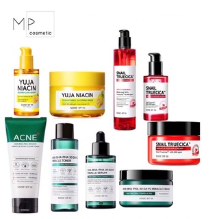 ช่วยลดรอยดำ รอยแดงจากสิว Some By Mi Miracle Acne Clear Foam,Toner,Serum,Cream