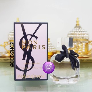 Ysl Mon Paris EDP 7.5ml.  Box น้ำหอมแบบแต้ม ตัวหิ้ว