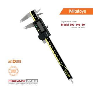 เวอร์เนียดิจิตอล Mitutoyo 500-196-30 (150mm/6"), 500-197-30 (200mm/8") / Vernier Digital Mitutoyo Series 500