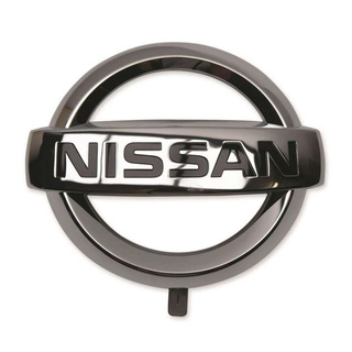 logo Front Grill Nissan Almera โลโก้ หน้ากระจัง ตรา NISSAN แท้ (รุ่นแรก)