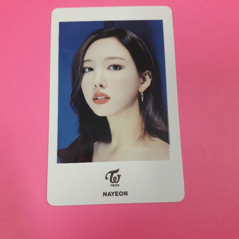 [ของแท้] Super pretty Japanese TWICE Nayeon pola Better Card (อ่านคําอธิบายสินค้าให้ละเอียด)