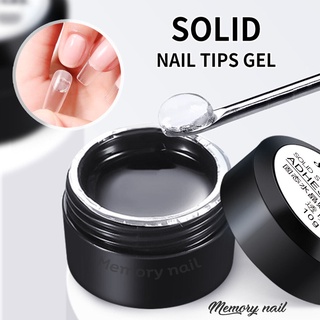 ( ADHESIVE GEL ) SONG QIAO เจลกาว ต่อเล็บปลอม 10g. solid sticker adhesive gel Sticky Gel Polish Nail Tips Use Solid N...