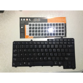 Dell Keyboard คีย์บอร์ด Latitude D610 D510 D710 D810 / 610M / XPS M20 M70 / 6000 9200 9300