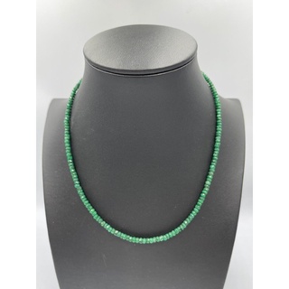 มรกต Emerald beads necklace